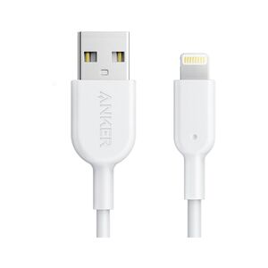 Anker Powerline II Lightning Cable White 3ft Anker Powerline II Lightning Cable White 3ft